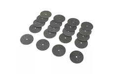 Dedra 08T603 Korundový řezný kotouč na kov 32 x 2,0 mm, sada 20 ks