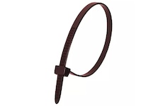 Dedra 11F25202 Nylon kabelové svazky 2,5x200 mm hnědá 100 ks.