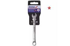 Dedra 1447P 13mm CrV klíč očkoplochý, s věšákem