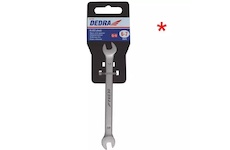 Dedra 1473P 10 x 11 mm CrV klíč plochý, s věšákem