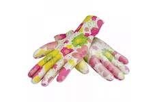 Dedra BH1008R07 Ochr. rukavice PU, dámské, mix barev, vel.7