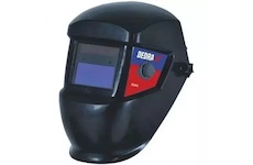 Dedra DES001E Svářecí helma, černá, průhled: 92.5x42.5mm