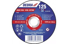 Dedra F1312 125x3,2 x22,2  kotouč na řezání železa