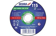 Dedra F13412 115x1,5 x 22,2 kotouč na řezání kamene