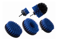 Dedra F55-005 Čistící kartáčky, pro vrtačky, sada 5 ks, nylon, šestihran,6mm