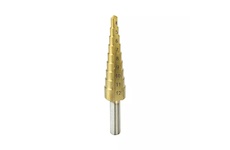 Dedra WMST0412 Vrták stupňovitý 4-12mm, HSS, TiN