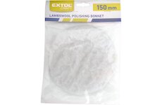 EXTOL CRAFT 10626 kotouč leštící na suchý zip, syntetická vlna, O 150mm