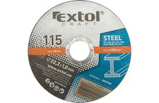 EXTOL CRAFT 106901 kotouče řezné na kov, 5ks, O 115x1,0x22,2mm