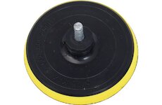 EXTOL CRAFT 108425 nosič brusných výseků, do vrtačky - suchý zip, O 125mm, stopka 8mm