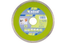 EXTOL CRAFT 108831 kotouč diamantový řezný celoobvodový - mokré řezání, O 115x22,2x2mm