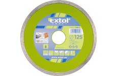 EXTOL CRAFT 108831 kotouč diamantový řezný celoobvodový - mokré řezání, O 115x22,2x2mm