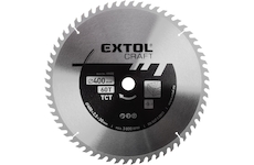 EXTOL CRAFT 19122 kotouč pilový s SK plátky, O 400x3,5x30mm, 60T