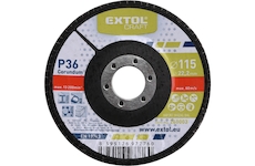 EXTOL CRAFT 260003 kotouč lamelový šikmý korundový, P36, O 115mm