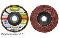 EXTOL CRAFT 260004 kotouč lamelový šikmý korundový, P40, O 115mm