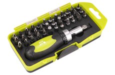 EXTOL CRAFT 53092 šroubovák ráčnový s hroty, sada 38ks
