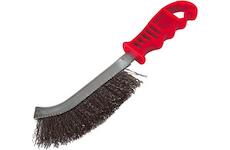 EXTOL CRAFT 960017 kartáč ocelový, plastová rukojeť, 240mm