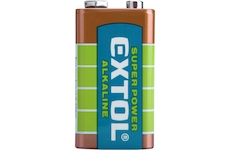 EXTOL ENERGY 42016 baterie alkalické, 1ks, 9V (6LR61)