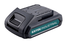 EXTOL INDUSTRIAL 8791110B baterie akumulátorová 18V, Li-ion, 2000mAh