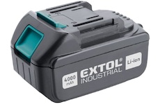 EXTOL INDUSTRIAL 8791115B baterie akumulátorová 18V, Li-ion, 4000mAh