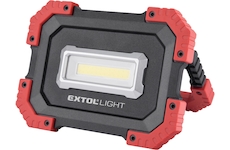EXTOL LIGHT 43272 reflektor LED, 1000lm, USB nabíjení s powerbankou, Li-ion