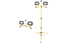 EXTOL LIGHT 43282 reflektor LED, 2x2700lm, se stojanem 180cm