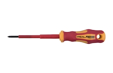 EXTOL PREMIUM 53080 šroubovák elektrikářský, PH0x75mm, VDE, CrV