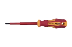 EXTOL PREMIUM 53081 šroubovák elektrikářský, PH1x100mm, VDE, CrV