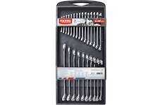 EXTOL PREMIUM 6350 klíče očkoploché, sada 25ks, 6-32mm, CrV