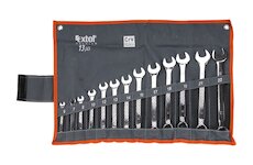 EXTOL PREMIUM 6733 klíče očkoploché, sada 13ks, 6-22mm