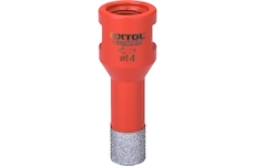 EXTOL PREMIUM 8801863 korunka vykružovací diamantová, O 14mm, závit M14