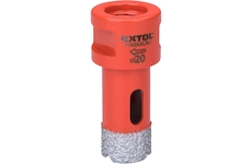 EXTOL PREMIUM 8801866 korunka vykružovací diamantová, O 20mm, závit M14