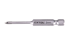 EXTOL PREMIUM 8801883 vrták na sklo a keramiku karbidový, O 3mm