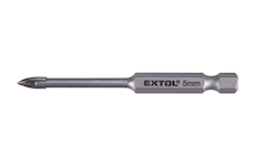 EXTOL PREMIUM 8801885 vrták na sklo a keramiku karbidový, O 5mm