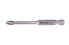 EXTOL PREMIUM 8801886 vrták na sklo a keramiku karbidový, O 6mm