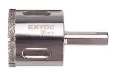EXTOL PREMIUM 8801989 korunka vykružovací diamantová na sklo a keramiku, O 38mm