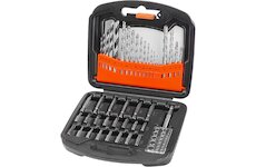 EXTOL PREMIUM 8801992 vrtáky a hroty, sada 44ks, HSS, CrV
