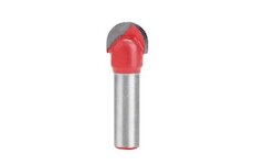EXTOL PREMIUM 8802126 fréza čelní oblá (vypouklá) do dřeva, R6,3 x D12,7 x H10