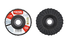 EXTOL PREMIUM 8803385 kotouč lamelový šikmý z brusného karbidového rouna, O 125mm, P320-velmi jemný