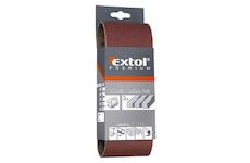 EXTOL PREMIUM 8803506 plátna brusná nekonečný pás, bal. 3ks, 75x457mm, P60