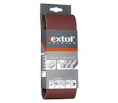 EXTOL PREMIUM 8803524 plátna brusná nekonečný pás, bal. 3ks, 75x533mm, P40