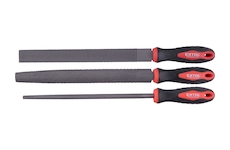 EXTOL PREMIUM 8803757 rašple, sada 3ks, 250mm, sek 2, sada obsahuje rašple : plochou, úsečovou a kruhovou