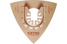 EXTOL PREMIUM 8803860 rašple trojúhelníková, 78mm, karbid, tvrdokov