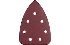 EXTOL PREMIUM 8803993 papíry brusné delta, suchý zip, bal. 10ks, 140x100mm, P80