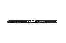 EXTOL PREMIUM 8805703 plátky do přímočaré pily 5ks, 75x2,5mm, Bi-metal