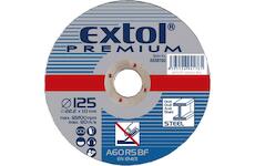 EXTOL PREMIUM 8808112 kotouč řezný na ocel/nerez, O 125x1,6x22,2mm