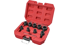 EXTOL PREMIUM 8818141 hlavice na uvolňování šroubů a matic, sada 10ks, 3/8