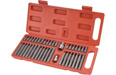 EXTOL PREMIUM 8818202 hroty IMBUS-TORX-XZN, sada PROFI 40ks, pro ráčny 3/8