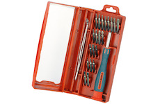 EXTOL PREMIUM 8819104 šroubovák hodinářský s mini-hroty, sada 22ks, CrV