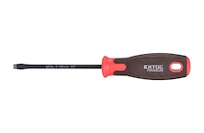 EXTOL PREMIUM 8819265 šroubovák plochý SUPERGRIP, (-) 5x100mm, CrV