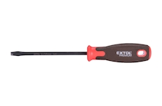 EXTOL PREMIUM 8819266 šroubovák plochý SUPERGRIP, (-) 6x125mm, CrV
